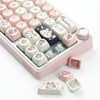 Sunzit PBT Keycaps - MOA Keycaps, Cute Keycaps for Mechanical