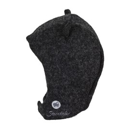 Sterntaler Unisex Baby Wool Scarf Hat (Merino) Hat, Anthracite Mixture