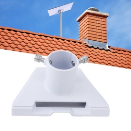 Satellite Roof Mounting Kit, Gen 3 Mast Mount Adapter, Starlink Magnetic Mount, Weather Resistant, Easy Installation for Starlink Internet Satellite Dish, Default