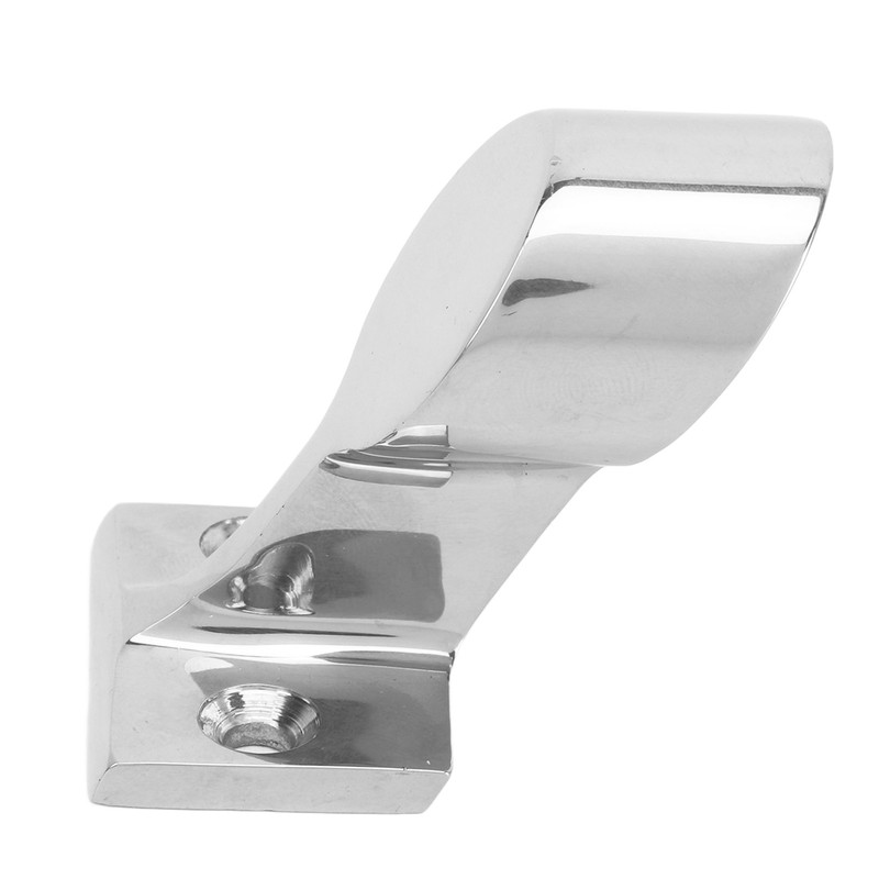 2PCS Stanchion Hand Rail Fitting 316 Stainless Steel Mirror Polishing