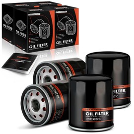 A-Premium 4-PC 10K Miles Protection Spin On Oil Filter Compatible with for Toyota Camry, RAV4, Corolla & Nissan & Chevy & Lexus & Infiniti & Suzuki & for Scion & Daihatsu & Geo & Pontiac & Lotus