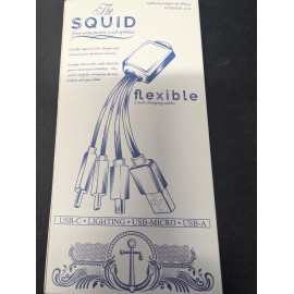 Unbranded SQUID 4-way power cord splitter