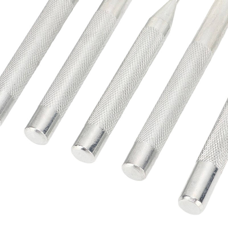 5pcs Snap Rivet Setter Die Punch Snap Kit Large Installation