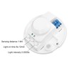 Motion Sensor Ceiling Switch, 360 Degree Motion Detector with Adjustable