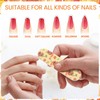 Lasnten 200 Pcs Mini Nail Files Fall Gifts Bulk for