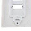 2 Ports HD Multimedia Interface 2.0 Wall Plate 4K 60Hz