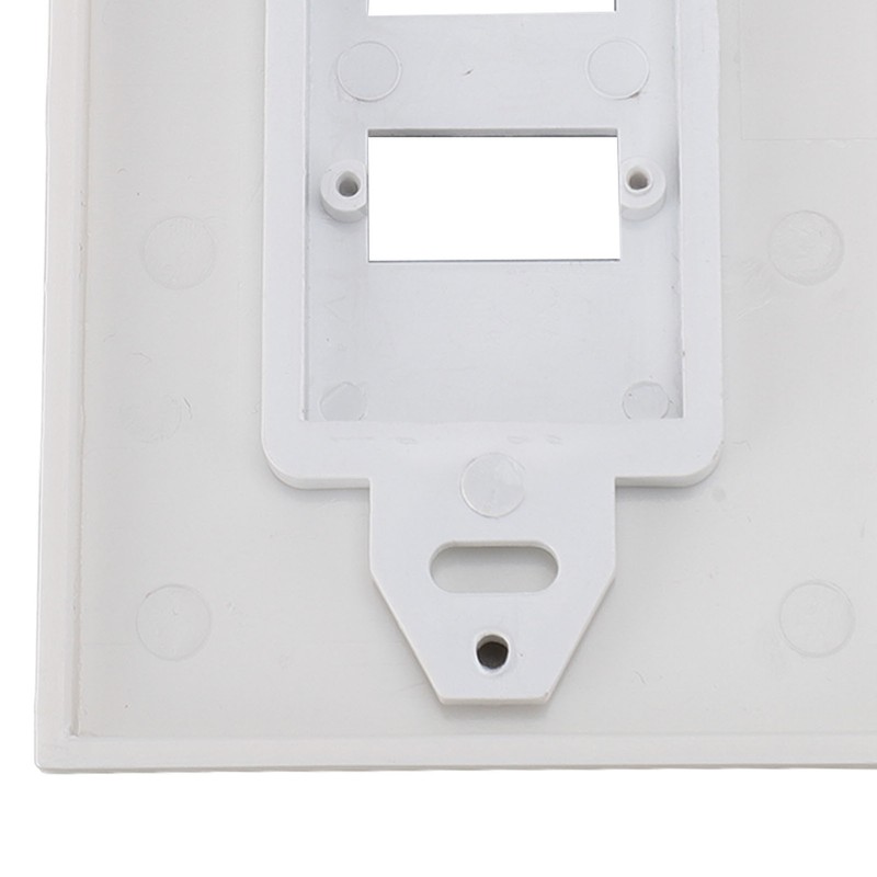 2 Ports HD Multimedia Interface 2.0 Wall Plate 4K 60Hz