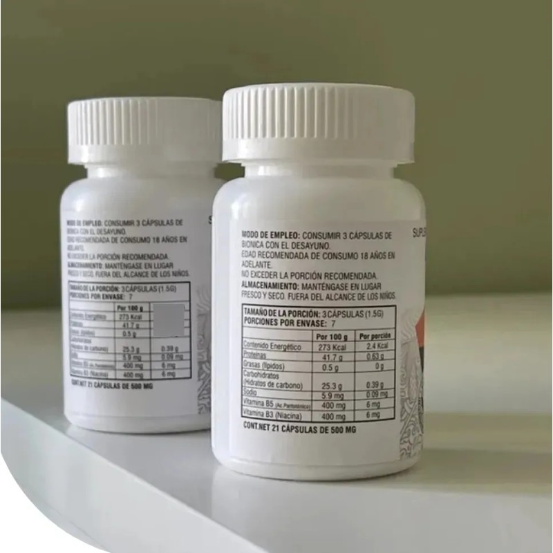 Binica Complejo Herbal Original 21 Cpsulas 2 Pack Sin Sabor