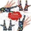 4 Pcs Thumb Sucking Guard Gloves Kids Chewy Compression Gloves