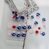 Short Square Press on Nails 4th of July Fake Nails