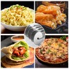 Xiciki Pizza Cutter Stainless Steel Dough Cutter 5 Wheels Wavy
