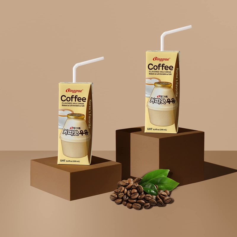 Binggrae Coffee Flavored Milk Drink – Korean Sweet and Creamy