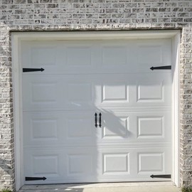 LAGALO Garage Door Magnetic Hardware Decorative Faux Hinges Handles Kit Magnets Garage Accents Curb Appeal Hardware Kit