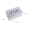 Crystal Tissue Dispenser Elegant Crystal Napkin Holder Decorative Facial Tissue