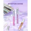 Sombras De Ojos Líquidas Vbnvbnliquid Con Brillo Y Purpurina Qe2208-a