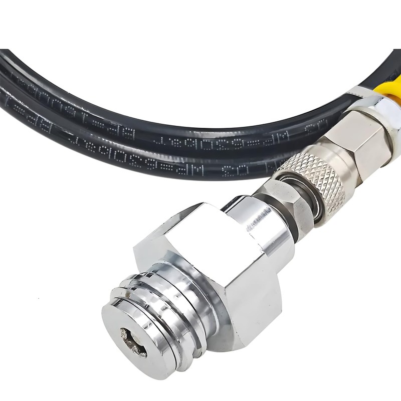 rovrai CO2 Adaptor Hose High Pressure 1.5 m for Grohe