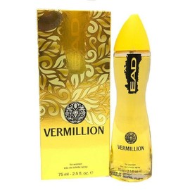EAD VERMILLION women's designer EDT 2.5 oz perfume spray by EAD
