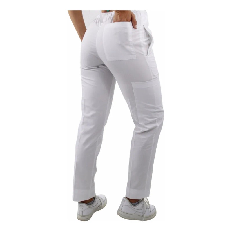 Uniforme Clínico De Enfermería Stretch De Alforzas