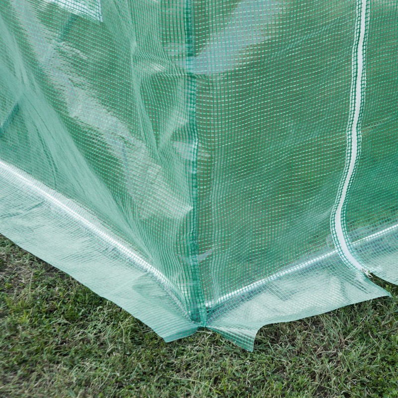 Outsunny 9.8' x 6.6' x 6.6' Plastic Greenhouse Cover Replacement,