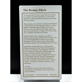The Beauty Elixir  Under EYE ROLLER Serum / Anti-Aging Retinol 1.69 Fl Oz/50 ML