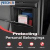 PETCHOR One-Touch Hidden Storage Console Box for 2018-2025 Jeep Wrangler