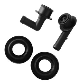 Juego de Arandelas de Codo de Válvula de Ventilación PCV 53013360AA Válvula de Ventilación PCV Resistente a Prueba de Fugas Altamente Eficiente para Coche