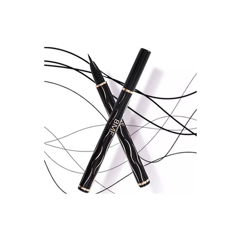BMF Black Liquid Eyeliner Sweatproof Waterproof Quick Dry Vivid Eye