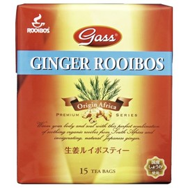 Gasco Gass Ginger Ivo Tea, 0.08 oz (2 g) x 15 P), 4 Packs