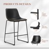 Sweetcrispy Counter Height Bar Stools Set of 2, 30 inch
