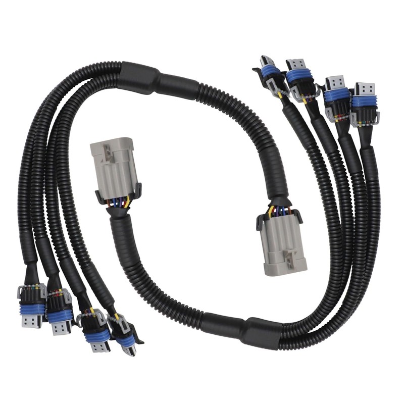 2Pcs Ignition Coil Wire Harness Connector Compatible with GM LQ9