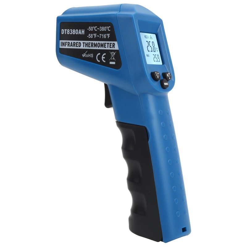 DT8380AH LCD Thermometer NonContact Industrial Infrared Temperature Gauge 50380℃