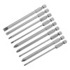 HARFINGTON 12pcs Slotted Phillips Screwdriver Bit SL3/4/5/6 PH1(3.0/6.0) PH2(3.0/5.0/6.0) S2