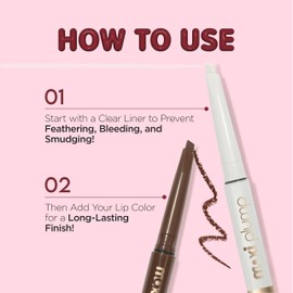 Absolute New York Maxi Plump Lip Liner, Line, Prime and Shape, Cooling and Plumping, Waterproof and Long-Lasting for Maximized Lip Volume (MLMP06 Brick)