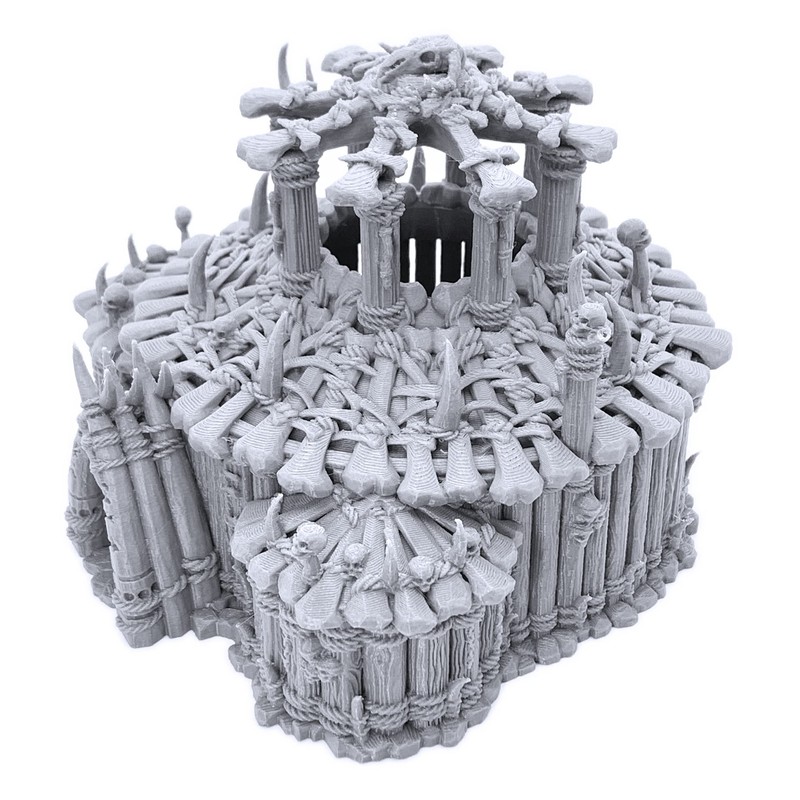 The Witch Temple by Printable Scenery, 3D Printed Tabletop RPG