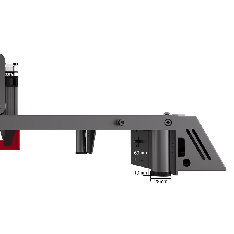 Longer Ray5 Laser Engraver Height Extension Kit 8 Riser Pads,