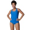 Speedo Solid Ultraback Moderate - Blue, 12
