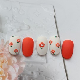 Camellia - Short Nose Pin / 동백 - 숏코핀