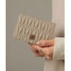 Alto Rose Business Card Holder, 2 Pockets, Cute, Quilting, Card
