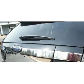 QAA FITS FORD EDGE 2007-2010 STAINLESS CHROME TRUNK TAILGATE MOLDING 3PCS