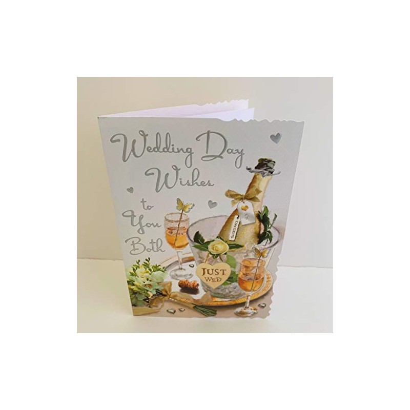 Jonny Javelin Wedding Day Wishes To You Both Card -