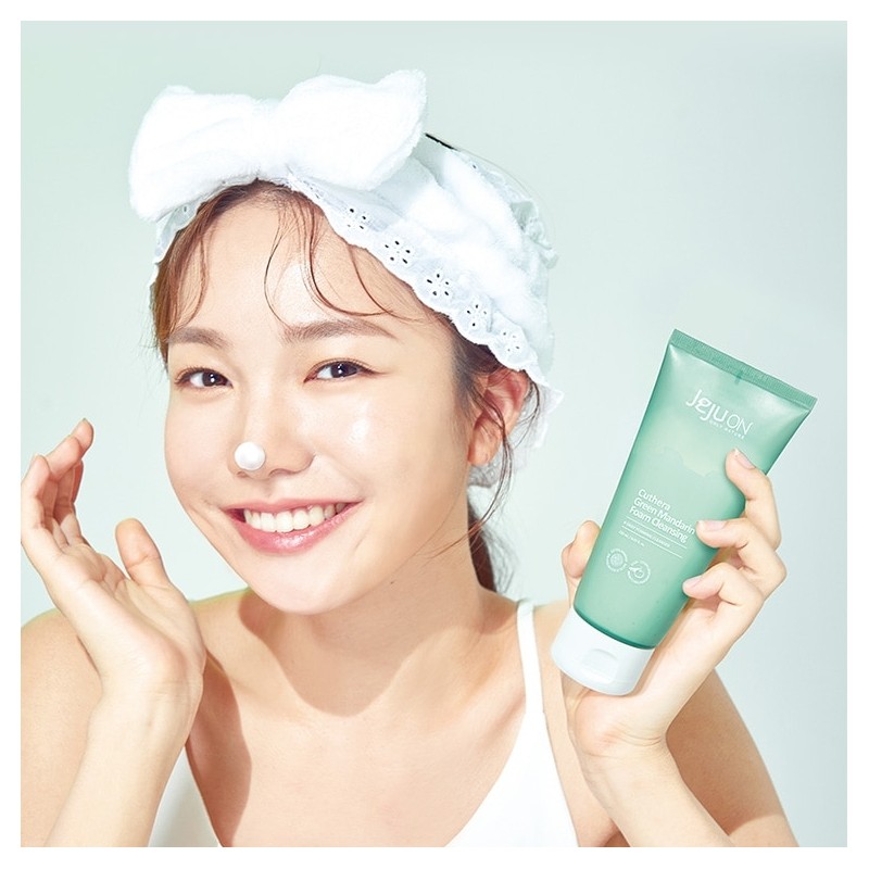 Organic Foam Cleansing Vitamin C Natural Face Wash Jeju On