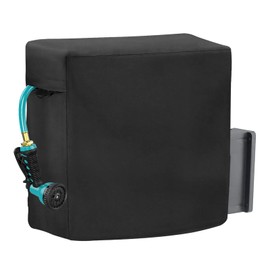 Velfree Garden Hose Reel Covers for Giraffe Tools AW40 Series Retractable Garden Hose Reel, Outerdoor Wall-Mounted Hose Reel Cover All Season Protection - 24"L x13"Wx 19.7"H