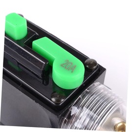 SUPVOX 20a Automatic Reset Circuit Breaker for Cars Rvs and Boats Protection with Plated Contacts Simple Reset Button Fits up to Gauge Wire