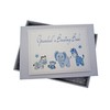 White Cotton Cards Grandad's Boasting Book Photo Album (Tiny, Blue)