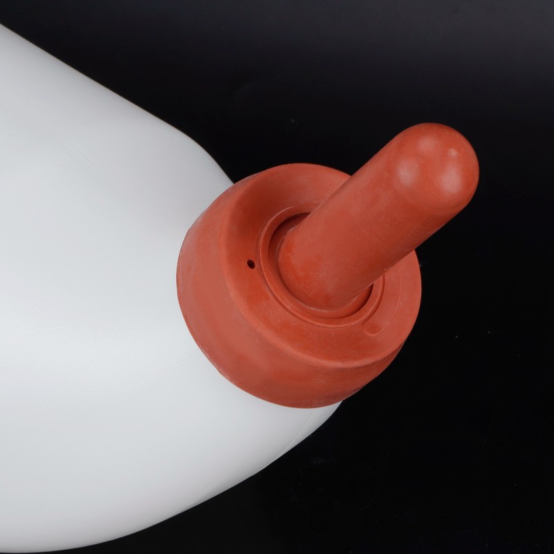 4L Calf Milk Bottle with Handle Detachable Nipple Feeding Equipment