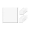 12 Sheets Frosted PP Small Cash Envelope 3.15x3.5 Inch Zipless