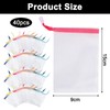 Pack of 40 Soap Bags for Solid Soap, Soap Net