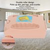 Carpet Brush, Double Roller Carpet Sweeper, Picks up Dirt, Pet