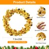 3 Rolls Gold Christmas Star Garland Tinsel, Sparkly Star Tinsel