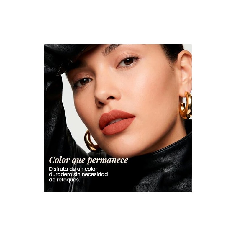 Divine Matte, Labial Lquido Mate de Alta Pigmentacion, 8 Tonos,